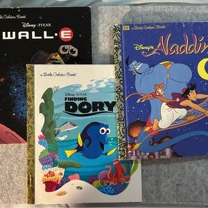 Disney Pixar Finding Dory Little Golden Book - Blue Hardcover Kids Book